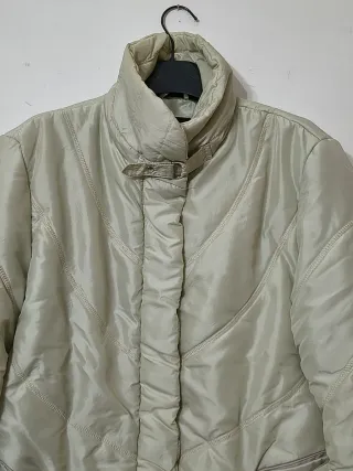 Giubbotto imbottito color ghiaccio