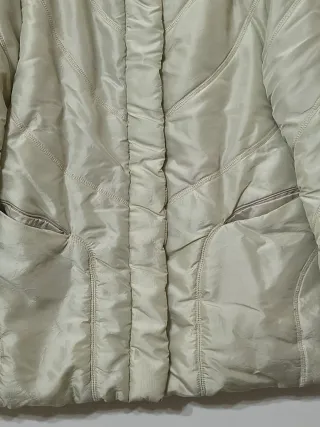 Giubbotto imbottito color ghiaccio