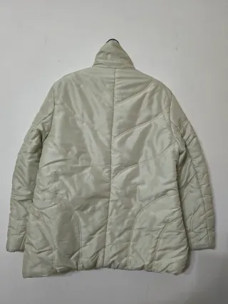 Giubbotto imbottito color ghiaccio