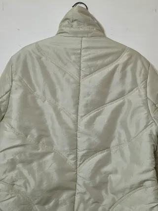 Giubbotto imbottito color ghiaccio