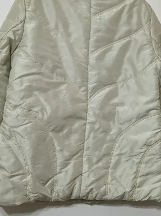 Giubbotto imbottito color ghiaccio