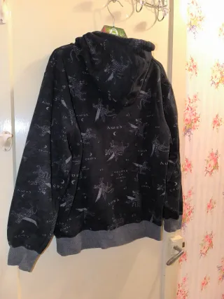 Sudadera Grimey Negra con Estampado