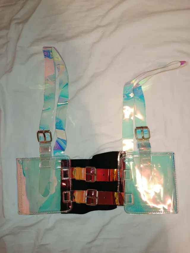 Arnés elástico irisado
