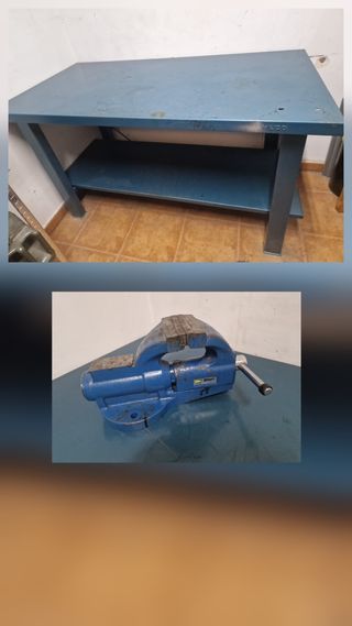 Mesa de trabajo con tornillo IRIMO