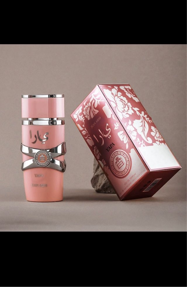 Perfume Jean Miss YARA Rosa y Plateado