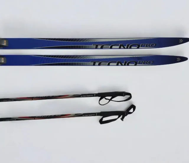 ESQUÍS DE FONDO TECNO PRO fijaciones Salomón