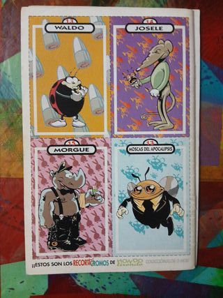 Cómics Mondo Lirondo Números 1, 2, 3 y 4