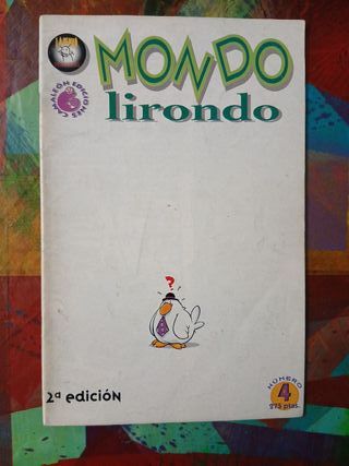 Cómics Mondo Lirondo Números 1, 2, 3 y 4
