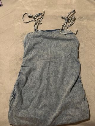 Vestido vaquero Pull&Bear Talla L