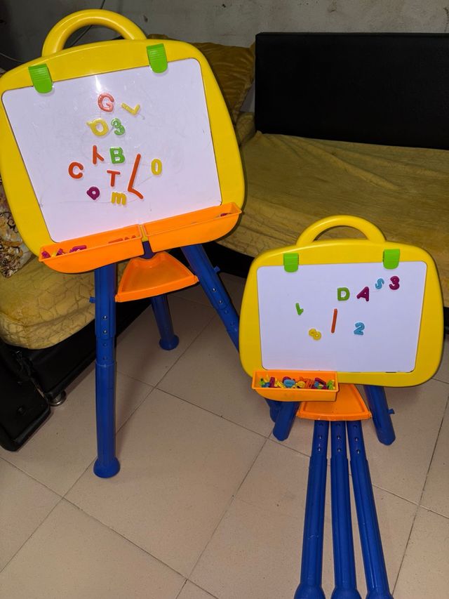 Pizarra infantil maleta con letras