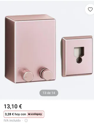 Tendedero retráctil rosa NUEVO