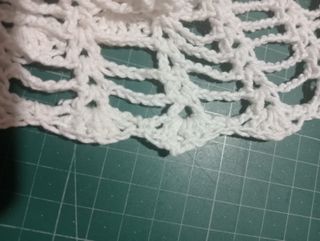 Gorro en red hecho a mano a crochet_Mesh Hat