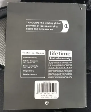 Maletín Targus Netbook Sport 10.2-11.6