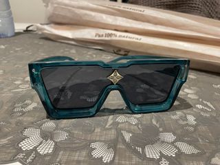 Gafas de sol Louis Vuitton Teal y Doradas