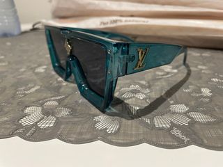 Gafas de sol Louis Vuitton Teal y Doradas