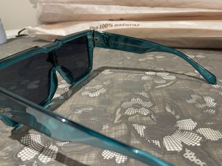 Gafas de sol Louis Vuitton Teal y Doradas