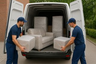 Servicio de portes, transportes y mudanzas