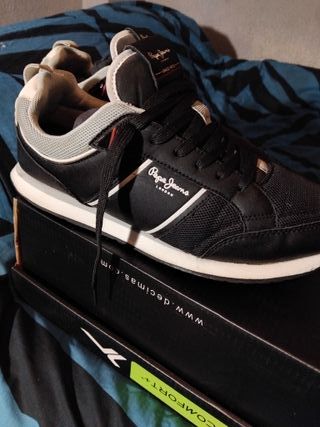 Zapatillas Pepe Jeans Negras Talla 42