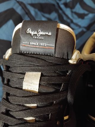 Zapatillas Pepe Jeans Negras Talla 42