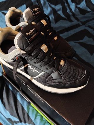 Zapatillas Pepe Jeans Negras Talla 42