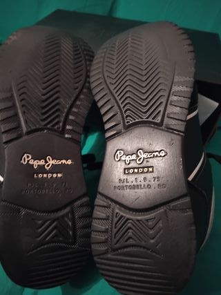 Zapatillas Pepe Jeans Negras Talla 42
