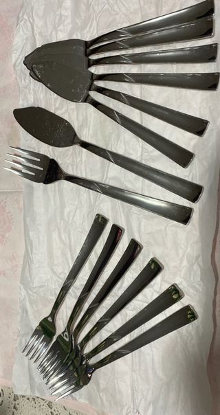 Posate da pesce da 6