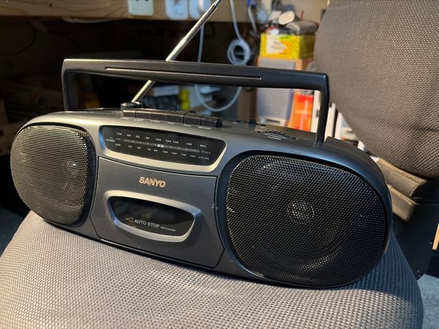 Rádio Cassete Sanyo M7017F Vintage