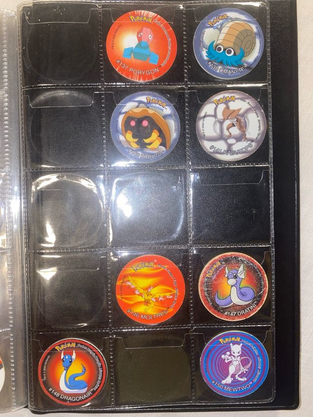 Pokemon Tazos + Álbum