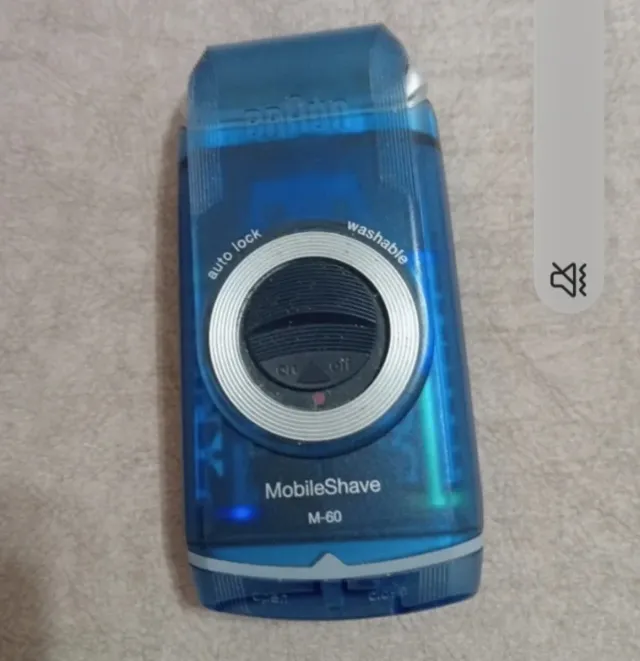 Afeitadora Braun MobileShave M-60 Azul
