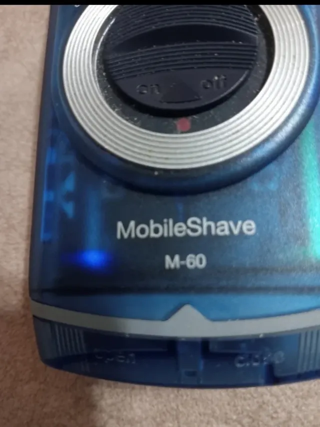 Afeitadora Braun MobileShave M-60 Azul