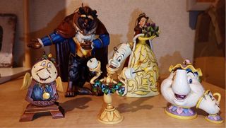 Figuras Disney La Bella y la Bestia