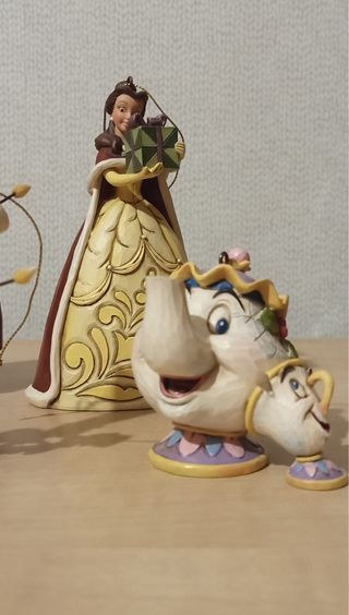 Figuras Disney La Bella y la Bestia