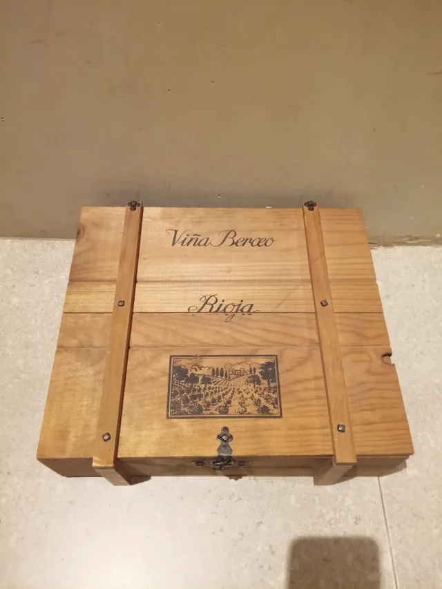 Scatola in legno Viña Berceo Rioja