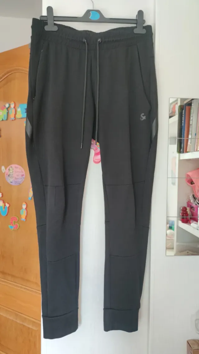 Pantalón Jogger Jack & Jones Talla S Negro