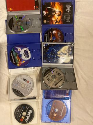 Lote Juegos PS2, PS3 y PS4