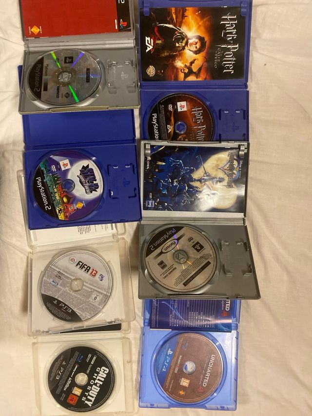 Lote Juegos PS2, PS3 y PS4