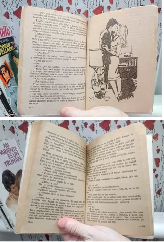 LOTE 3 ANTIGUAS NOVELAS CORIN TELLADO  AÑOS 70/80