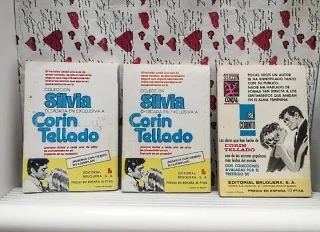 LOTE 3 ANTIGUAS NOVELAS CORIN TELLADO  AÑOS 70/80