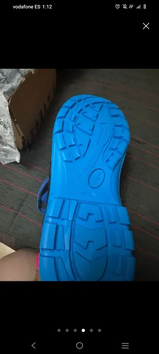 Zapatos Jhayber Seguridad Azul y Negro