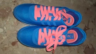 Adidas Neo Zapatillas Azul y Rosa