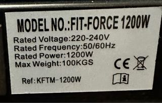 Cinta de Correr FIT-FORCE FF1200W