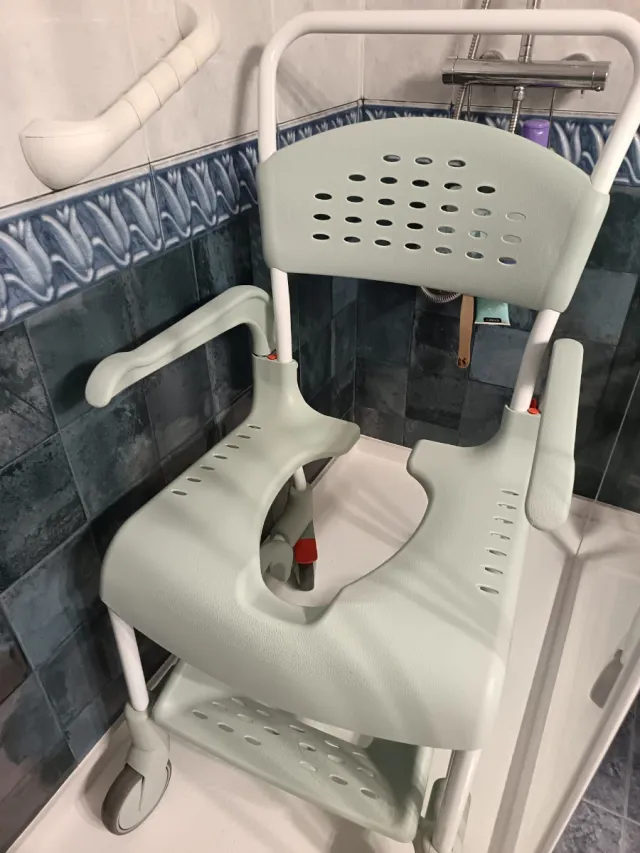 Silla WC y ducha para ancianos
