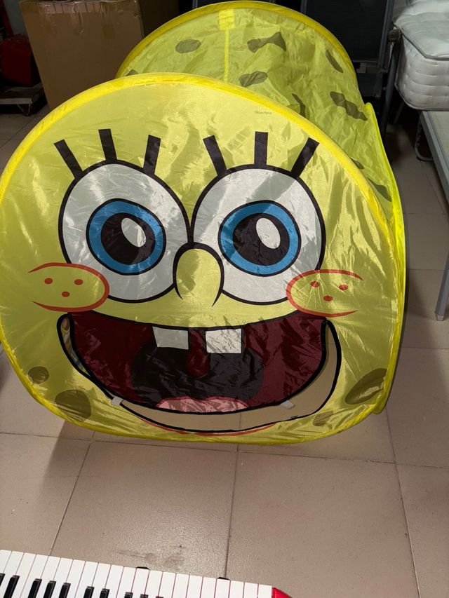 Tienda de campaña infantil Bob Esponja