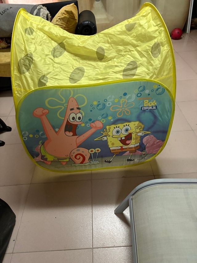 Tienda de campaña infantil Bob Esponja
