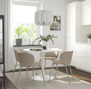 Tavolo Ikea Docksta bianco