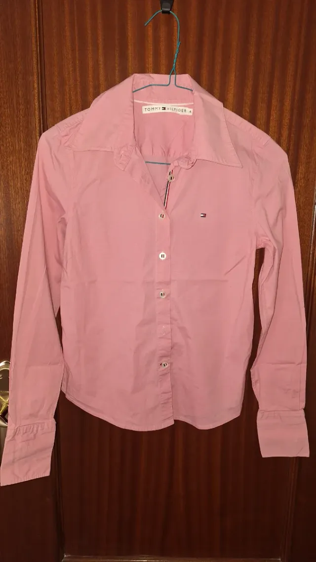 Camisa Tommy Hilfiger Rosa