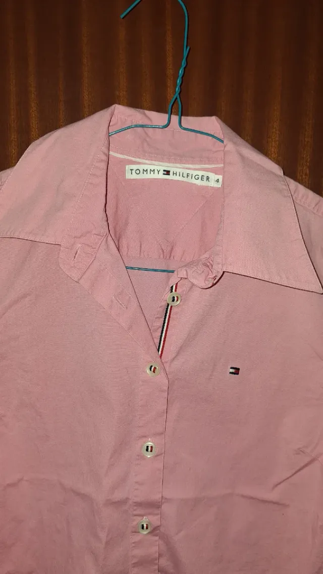 Camisa Tommy Hilfiger Rosa