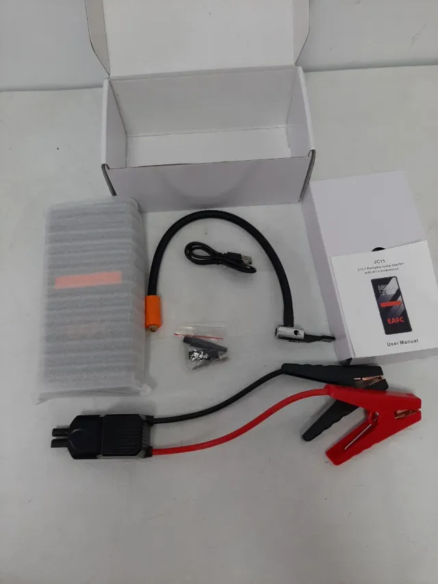 Arrancador Coche/Moto 4 en 1 Potente y Multifunció