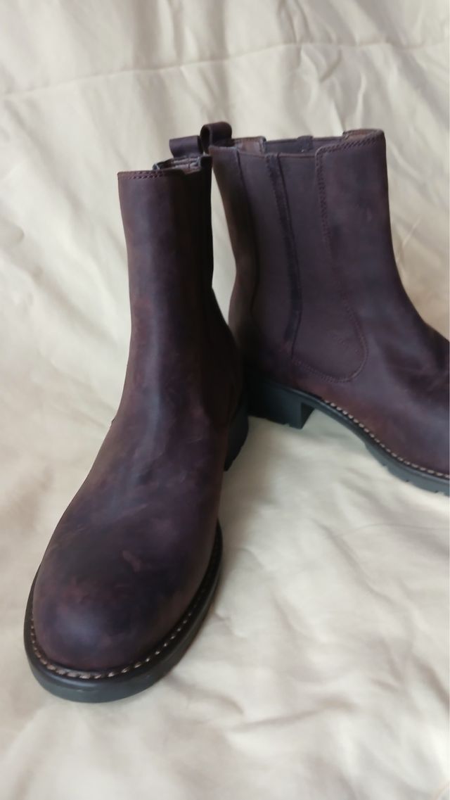 Botines Clarks Mujer T.40 Marrones