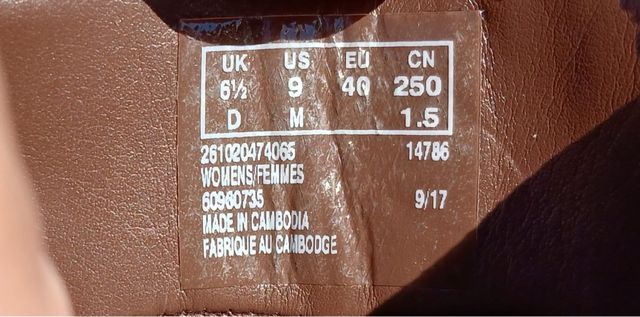 Botines Clarks Mujer T.40 Marrones